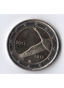 2011 - 2 Euro FINLANDIA  200 Anniversario Banca Finlandese Fdc